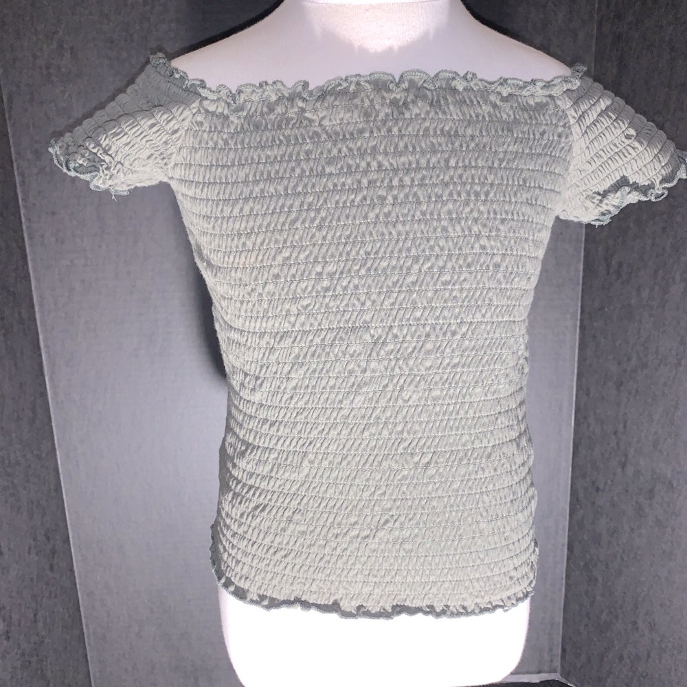 Hollister Off the Shoulder Crop Top